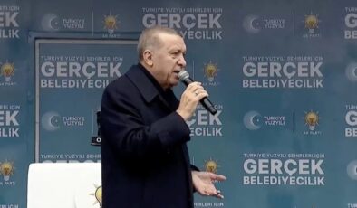 Cumhurbaşkanı Erdoğan yerel seçim öncesi ikinci durağı olan Ordu’da