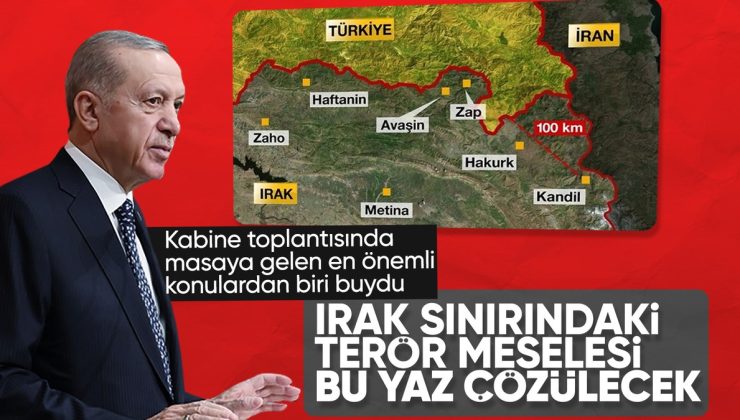 Cumhurbaşkanı Erdoğan: Bu yaz Irak sınırımızla ilgili sorunları çözmüş olacağız