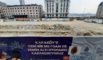 Karaköylüler isyanda! İBB’nin meydan projesi esnafın çilesi oldu