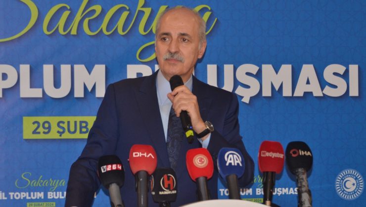 Numan Kurtulmuş: Dünya barışının merkezi, anahtarı Ortadoğu’dur