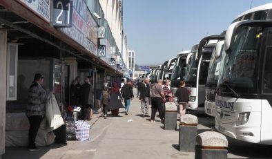 15 Temmuz Demokrasi Otogarı’nda seçim hareketliliği