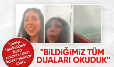 Antalya’da teleferik kazasında video çekmişti! O anları anlattı