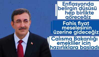 Cevdet Yılmaz’dan enflasyon açıklaması: Yaz döneminde belirgin düşüşü göreceğiz