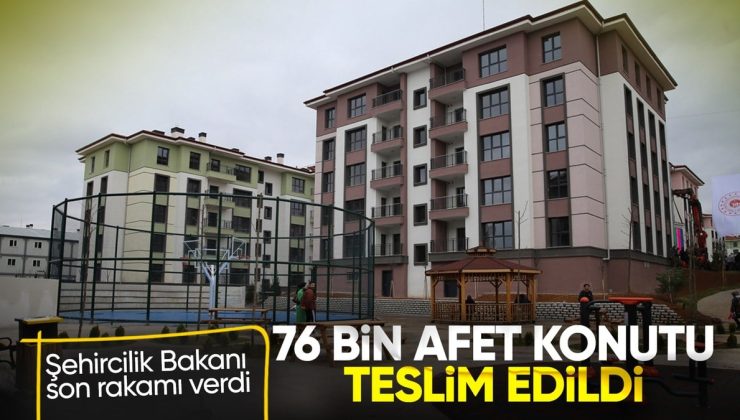 Deprem konutları yükselmeye devam ediyor! Mehmet Özhaseki son rakamları verdi