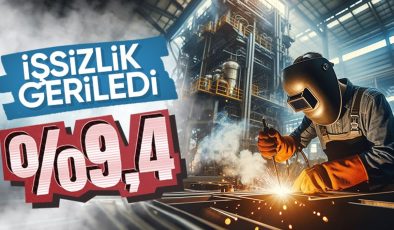 İşsizlik bir yılda 1 puan azaldı! Türkiye’de, 2023 yılında işsizlik oranı yüzde 9,4 oldu