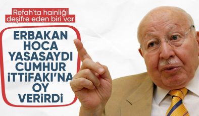 YRP’li Abdurrahman Akyüz’den Necmettin Erbakan yorumu! “Yaşasaydı Cumhur İttifakı’na devam ederdi”