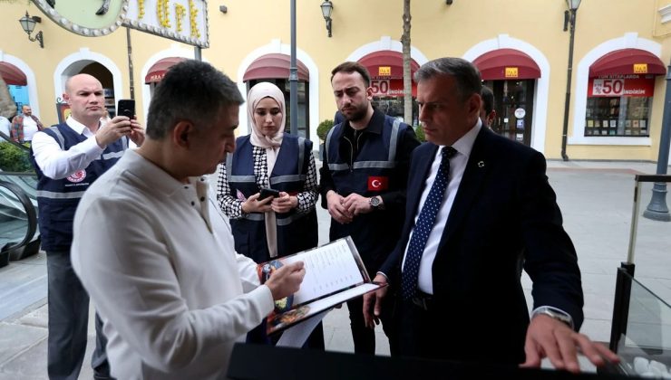 Cumhurbaşkanı Erdoğan talimatı verdi: Ekipler kafe restoranları denetledi