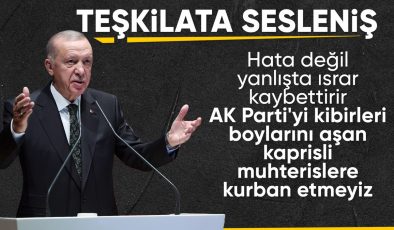 Cumhurbaşkanı Erdoğan’dan seçim değerlendirmesi: Hata değil, yanlışta ısrar kaybettirir