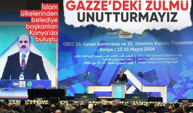 Konya Büyükşehir Belediye Başkanı Uğur İbrahim Altay: İsrail’in Gazze’deki zulmünü unutmayacağız