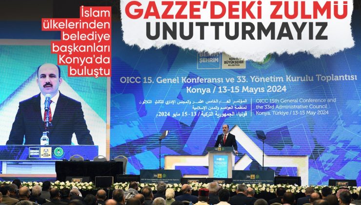 Konya Büyükşehir Belediye Başkanı Uğur İbrahim Altay: İsrail’in Gazze’deki zulmünü unutmayacağız