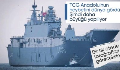 Tasarım çalışmaları başladı: TCG Anadolu’nun daha büyüğü yapılacak