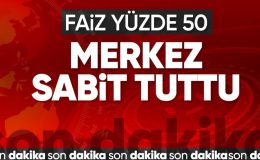 TCMB, Nisan 2024 politika faizini açıkladı: Faiz yüzde 50’de sabit kaldı