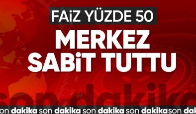 TCMB, Nisan 2024 politika faizini açıkladı: Faiz yüzde 50’de sabit kaldı