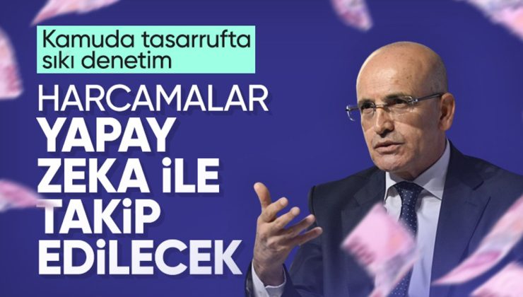 Bakan Şimşek duyurdu: Kamu harcamalarına yapay zekalı takip