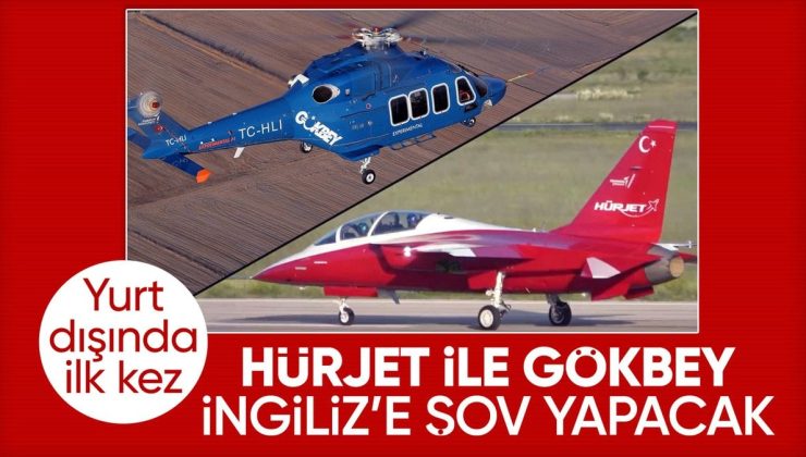 HÜRJET ve GÖKBEY ilk kez yurt dışında uçacak