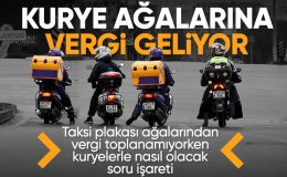 Kayıt dışı çalışan moto kuryelerden vergi alınacak