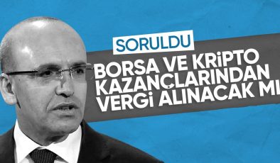 Mehmet Şimşek, Borsa ve kriptoya vergi gelip gelmeyeceği konusuna açıklık getirdi