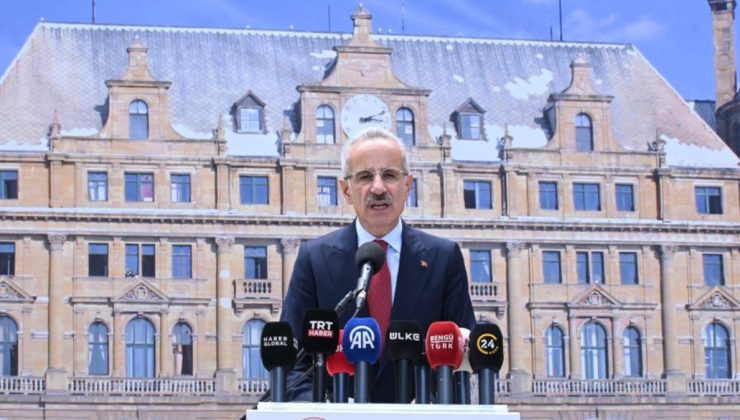 Abdulkadir Uraloğlu duyurdu: Haydarpaşa Garı’nda restorasyon çalışmaları bu yıl bitiyor