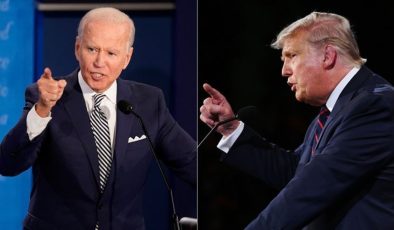 Biden ile Trump, yarın canlı yayında kozlarını paylaşacak