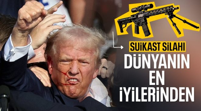 Eski ABD Başkanı Trump’a suikast girişiminde kullanılan silah: AR-15