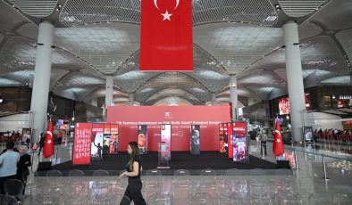 İstanbul Havalimanı’nda “15 Temmuz Demokrasi ve Milli Birlik Günü” sergisi açıldı