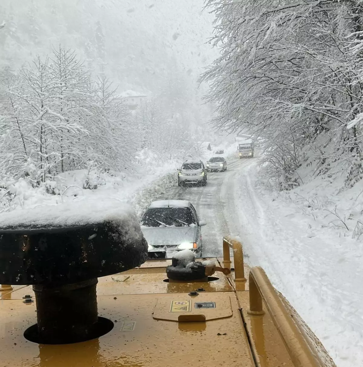 Giresun’da Kar Yağışı Nedeniyle Okullar Tatil