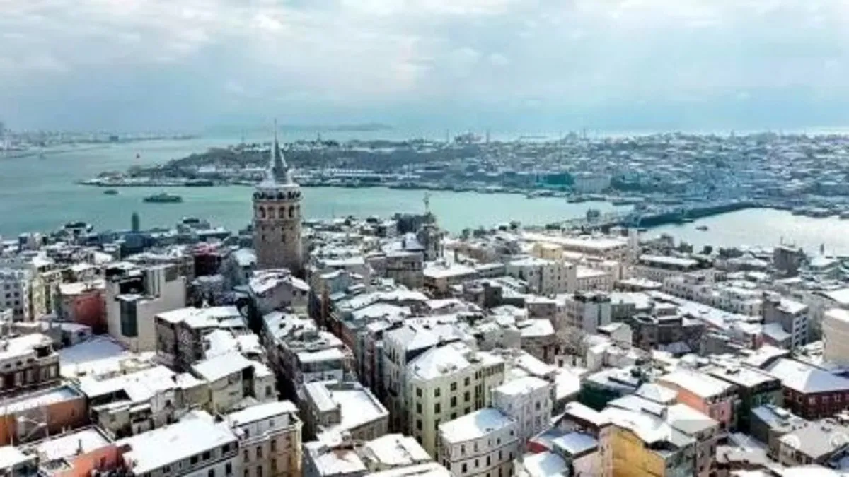 İstanbul’a beklenen kar balkanlardan giriş yapacak